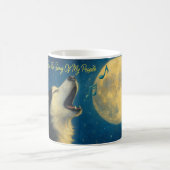 Laat mij u het lied van mijn volk Husky zingen Koffiemok (Center)