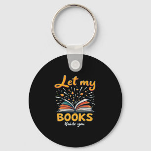 Laat mijn boeken je leiden - inspirerend leesontwe sleutelhanger