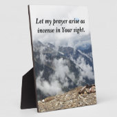 Laat mijn gebed als aansporing optreden fotoplaat (Zijkant)