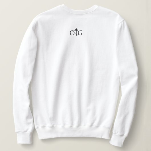 Laat mijn gebed censuur oproepen trui (Design achterkant)