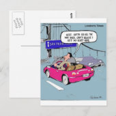 Laat Mijn Hart In San Francisco Grappige Cadeaus & Briefkaart (Voorkant / Achterkant)