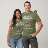 Laat mijn Motorfiets Rde Interfree Funny Gift. T-shirt (Unisex)