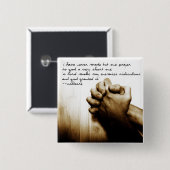 Laat mijn vijanden belachelijk zijn vierkante button 5,1 cm (Voorkant /achterkant)