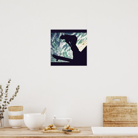 Laat mijn wielen vliegen poster (Keuken)