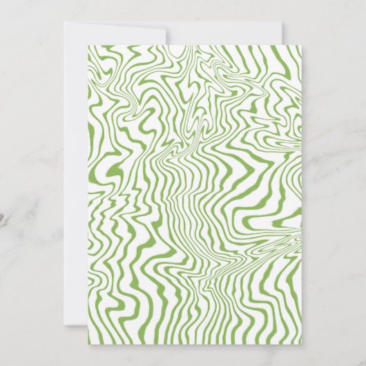 Laat Mingle en Jingle de Uitnodiging van de Kerst (Achterkant)