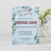 Laat Mingle en Wees vrolijk kerstfeest Kaart (Staand voorkant)