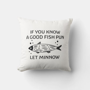 Laat Minnow Kussen
