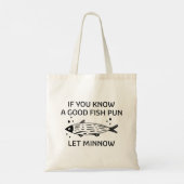 Laat Minnow Tote Bag (Achterkant)