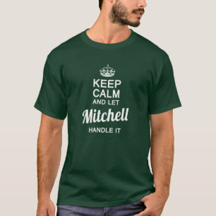 Laat MITCHELL het aan. T-shirt