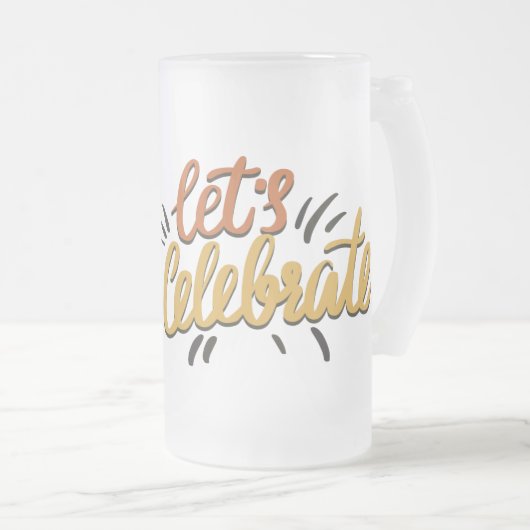 Laat mok gevierd door vriesmiddel (Voorkant rechts)