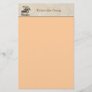 Laat Mule Stationery reizen Briefpapier