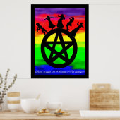 Laat muziek van een paneuropese gids u poster (Keuken)