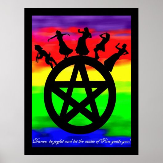 Laat muziek van een paneuropese gids u poster (Voorkant)