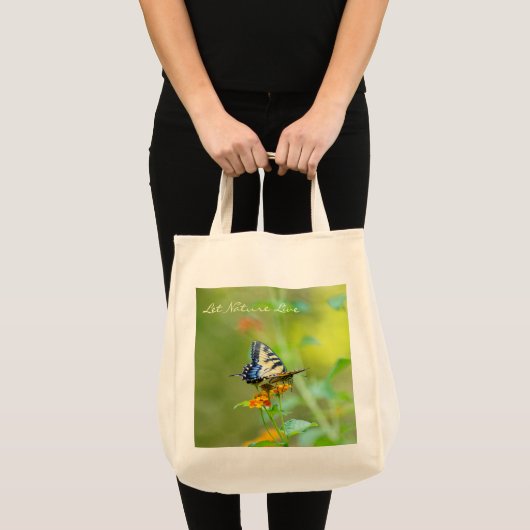 Laat Natuur leven! Tote Bag (Voorkant (product))