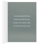 Laat Natuur treuren met je Kaart (Binnen (Rechts))