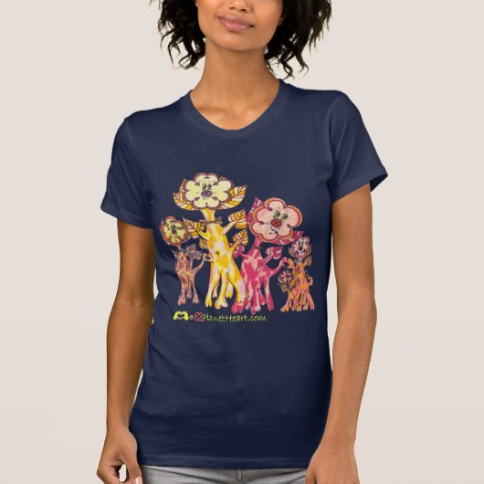 "Laat Natuur zingen en dansen" T-shirt (Voorkant)