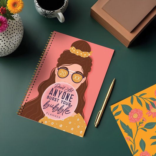 Laat niemand je bubbel openbarsten, Kaukasisch mei Planner