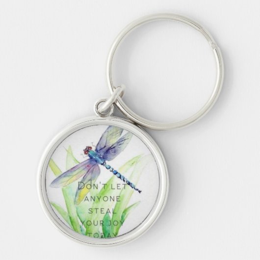 Laat niemand je Joy Dragonfly Sleutelhanger sturen (Voorkant)