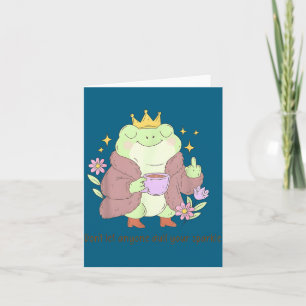 Laat niemand je sprankel doven Illustratie Kaart