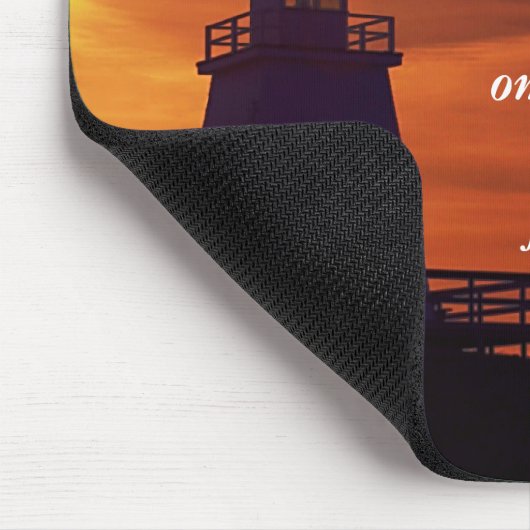 Laat niets je storen, niets maakt je bang. muismat (Hoek)