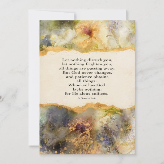 Laat Niets U Storen (Voorkant)