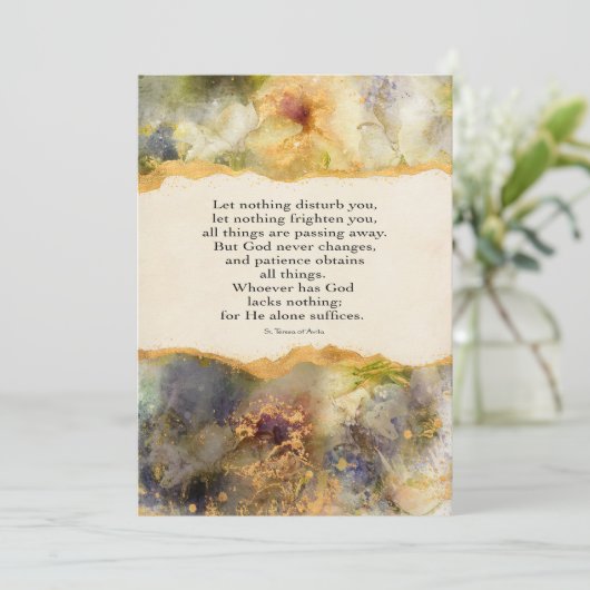 Laat Niets U Storen (Staand voorkant)