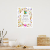 LAAT NIETS UW GEMAK STOOR - GEBEDS POSTER (Keuken)