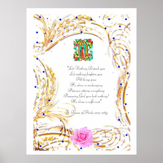 LAAT NIETS UW GEMAK STOOR - GEBEDS POSTER (Voorkant)