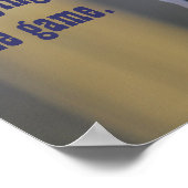 Laat nooit bang zijn poster (Hoek)