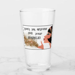 "Laat nooit iemand je mond snoeren" Glas