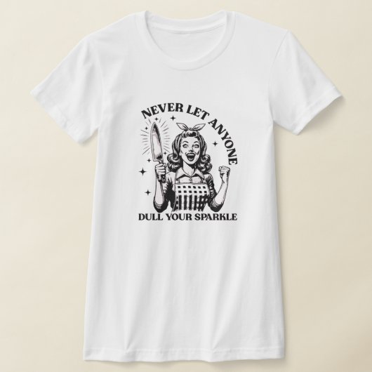 Laat nooit iemand je mond snoeren t-shirt (Laagn)