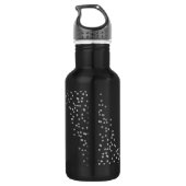 Laat nooit iemand je spaarwater optrekken waterfles  (Achterkant)