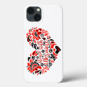 Laat Oekraïne met rust en hart Case-Mate iPhone Case (Achterkant)