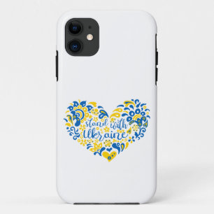 Laat Oekraïne met rust en hart Case-Mate iPhone Case