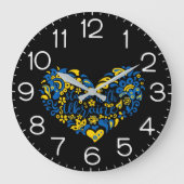 Laat Oekraïne met rust en hart Grote Klok (Voorkant)