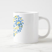 Laat Oekraïne met rust en hart Grote Koffiekop (Rechts)