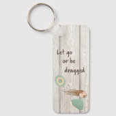 Laat of laat Gedraaide Sleutelhanger zijn (Voorkant)