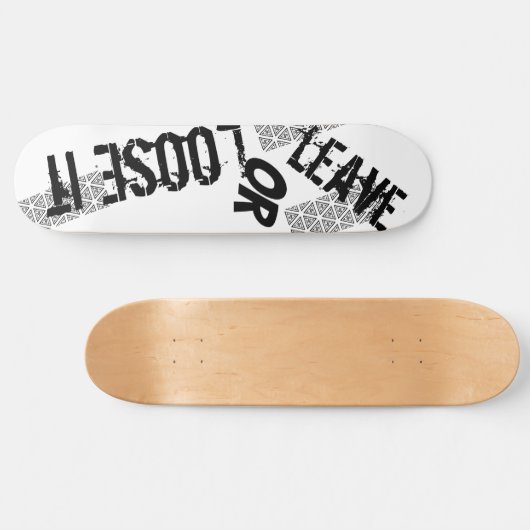Laat of los persoonlijk skateboard (Horizontaal)