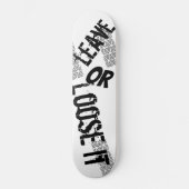 Laat of los persoonlijk skateboard (Voorkant)