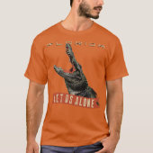 LAAT ONS ALLEEN T-SHIRT (Voorkant)