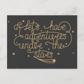Laat ons avonturen hebben briefkaart (Voorkant)