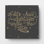 Laat ons avonturen hebben fotoplaat (Voorkant)