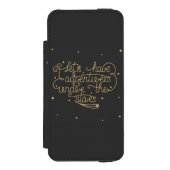 Laat ons avonturen hebben incipio iPhone portemonnee hoesje (Voorkant Agenda)