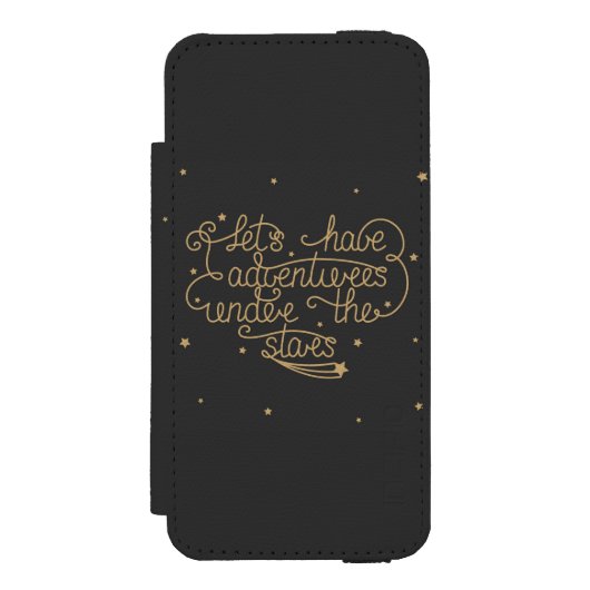 Laat ons avonturen hebben incipio iPhone portemonnee hoesje (Voorkant Agenda)