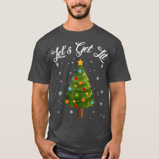 Laat ons een kleine kerstboom krijgen Drink cadeau T-shirt