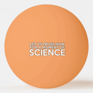 LAAT ONs EEN PAUZE INLASEN VOOR EEN MOMENT VAN WET Pingpongbal