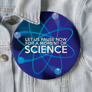 LAAT ONs EEN PAUZE NEMEN VOOR EEN MOMENT VAN WETEN Ronde Button 6,0 Cm
