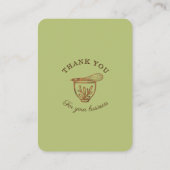 Laat ons een Review en Label op sociale media staa Informatiekaartje (Achterkant)