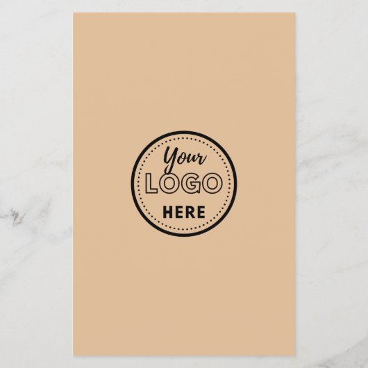 Laat ons een Review QR Code Social Media Logo Rust Flyer (Achterkant)