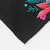 Laat Ons Feest Mexican Roze Flamingo Cinco De Mayo Fleece Deken (Hoek)